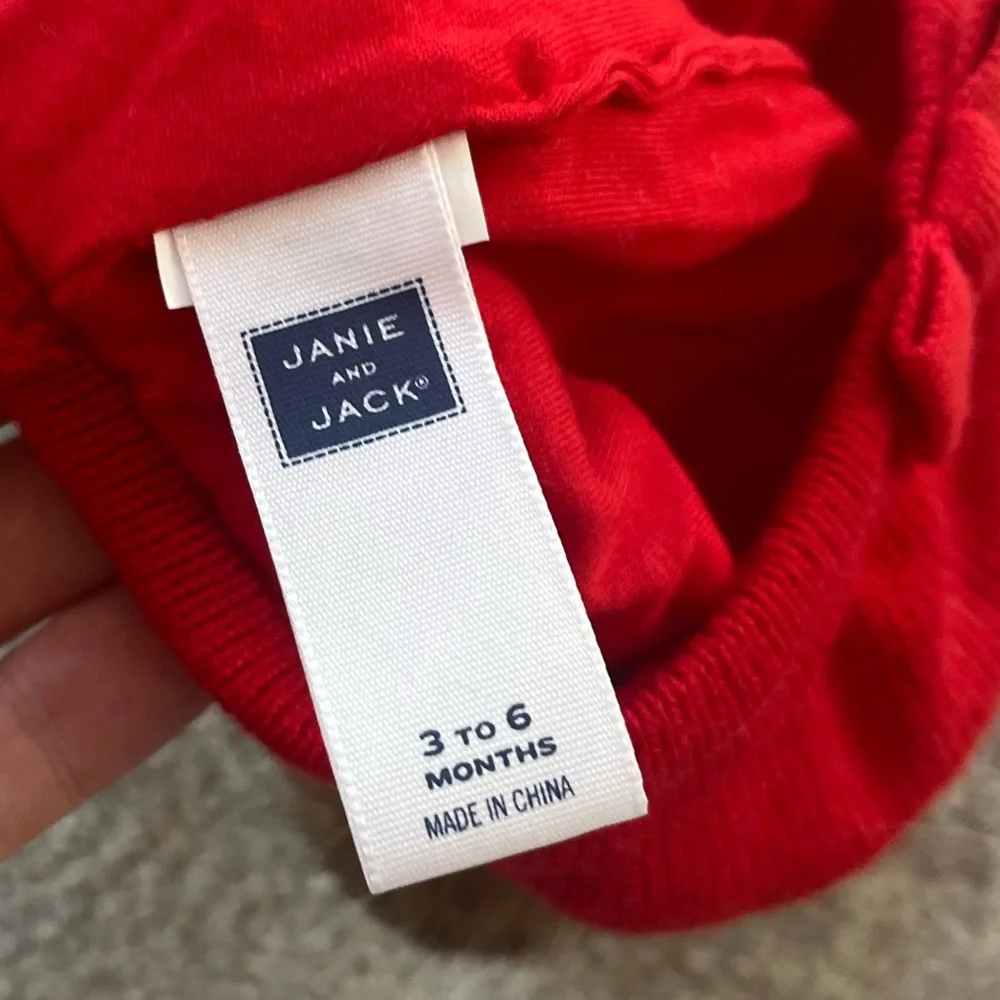 Janie and Jack faux bow or
